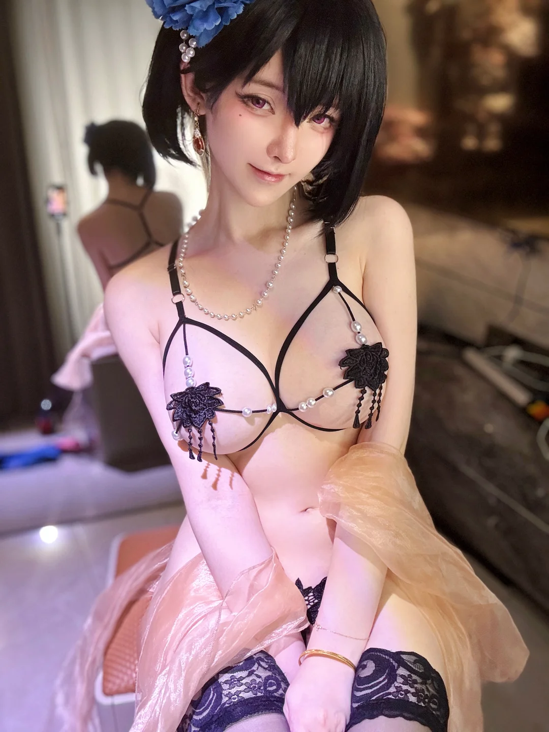 一小央泽 - 碧蓝航线 建武 旗袍 [87P,7V-1.85GB] tg@simisebaisi 【丝足阁】074.webp